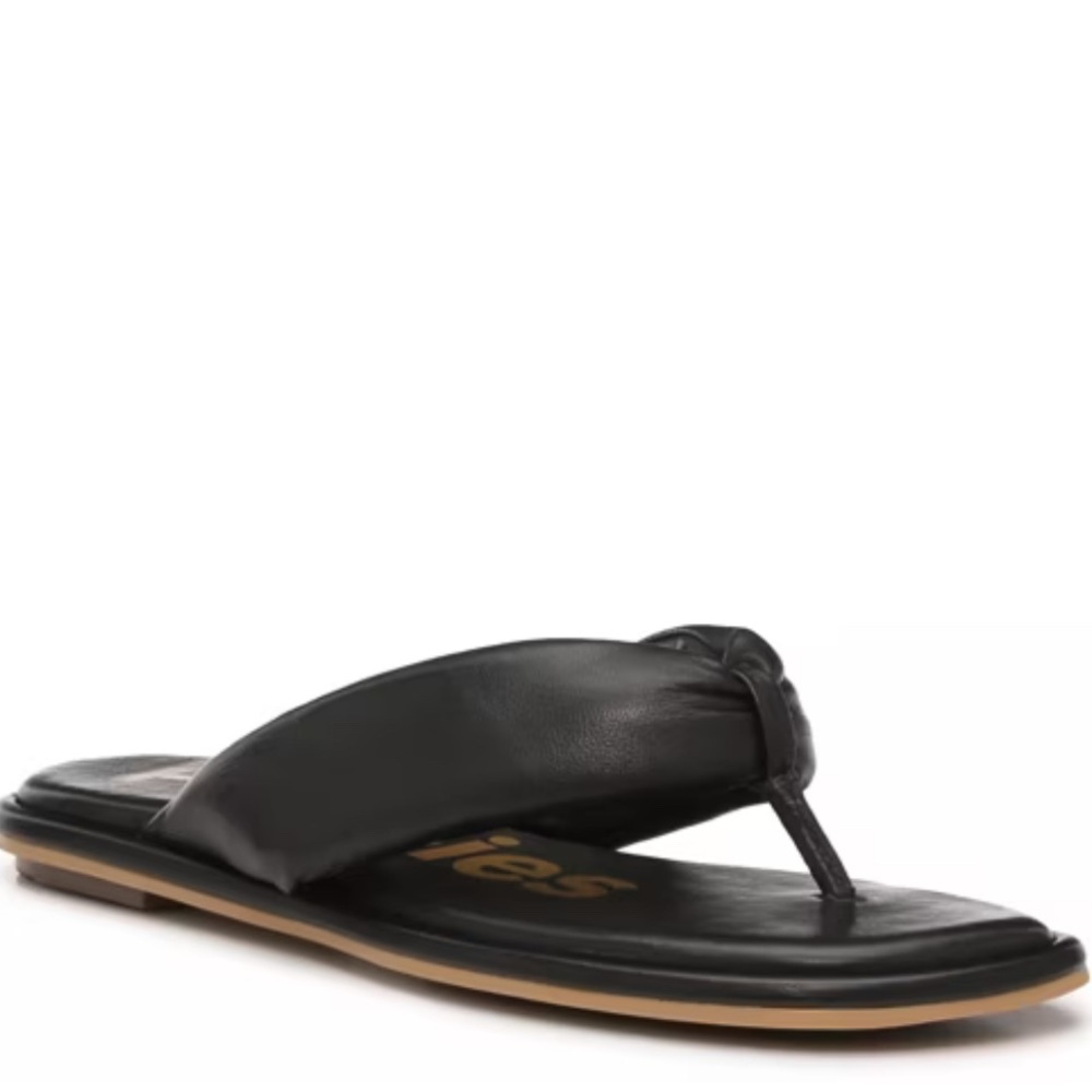 Hush Puppies Black Sandals